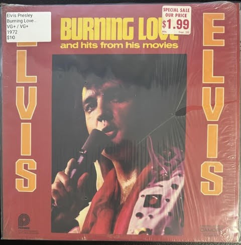 Elvis Presley – Burning Love And Hits From His Movies Vol. 2 (Vinyl LP, 1972, RCA Camden / Pickwick CAS-2595, US Compilation)