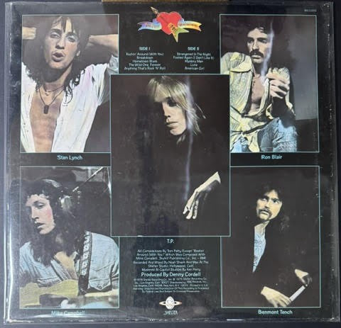 Tom Petty And The Heartbreakers – Tom Petty And The Heartbreakers (LP, Album, Stereo, Pitman Pressing, 1976, Shelter Records SRL 52006)