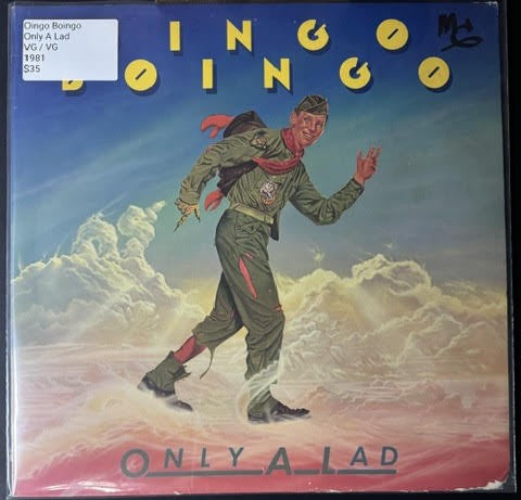 Oingo Boingo – Only A Lad (LP, Album, Stereo, Probable Pitman Pressing, 1981, A&M Records / I.R.S. Records SP-4863)