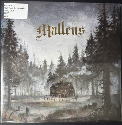 Malleus – The Fires Of Heaven (LP, Grey Vinyl, First Pressing, 2023, Armageddon Label AL-040)