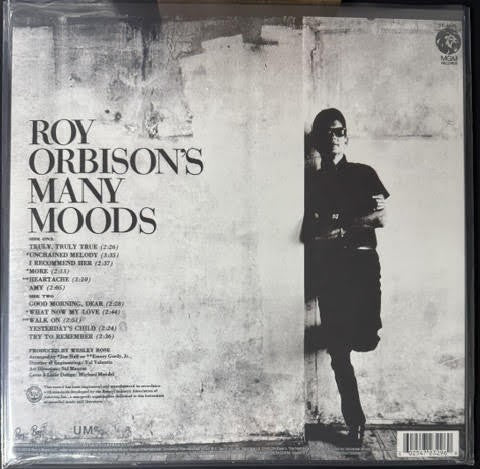Roy Orbison – Roy Orbison's Many Moods (LP, Album, Reissue, 2015, MGM Records – SE-4636)