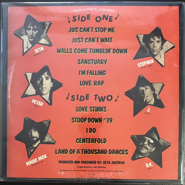 The J. Geils Band – Showtime! (LP, Album, Club Edition, Pitman Pressing, 1982, EMI America SO-17087)