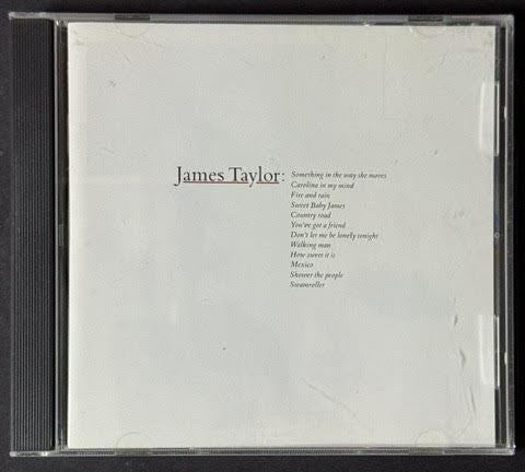 James Taylor – Greatest Hits (CD, Warner Bros. Records 3113-2, U.S. Reissue)