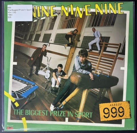 999 – The Biggest Prize In Sport (Vinyl, LP, Album, PRC Pressing, 1980, Polydor)