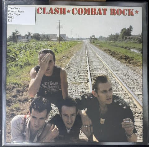 The Clash – Combat Rock (LP, Album, Repress, Stereo, 1982, Epic Records FE 37689)