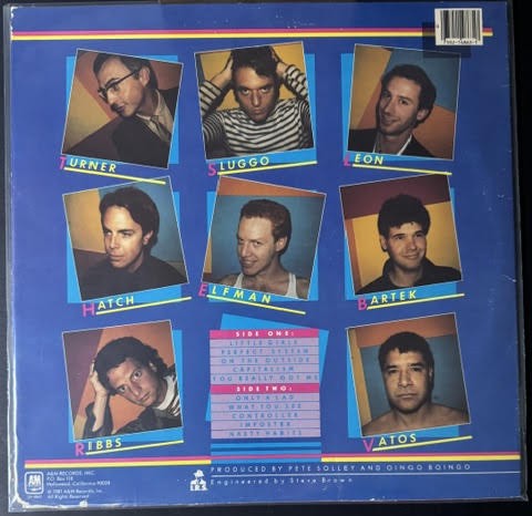 Oingo Boingo – Only A Lad (LP, Album, Stereo, Probable Pitman Pressing, 1981, A&M Records / I.R.S. Records SP-4863)