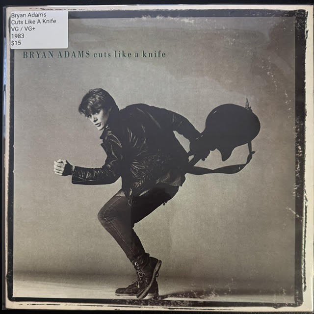 Bryan Adams – Cuts Like A Knife (LP, Album, Club Edition, CRC, 1983, A&M Records SP-6-4919)