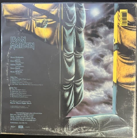 Iron Maiden – Piece Of Mind (Vinyl LP, 1983, Capitol Records ST-12274, US Winchester Pressing)