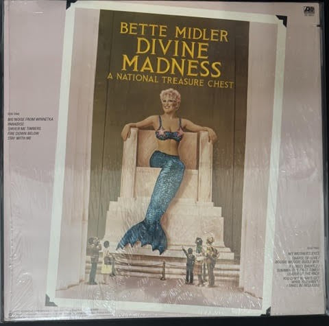 Bette Midler – Bette Midler (Vinyl LP, 1973, Atlantic SD 7270, SP Pressing)