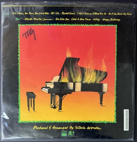 Stevie Wonder – Hotter Than July (Vinyl, 1980, Tamla T8-373M1, Gatefold)