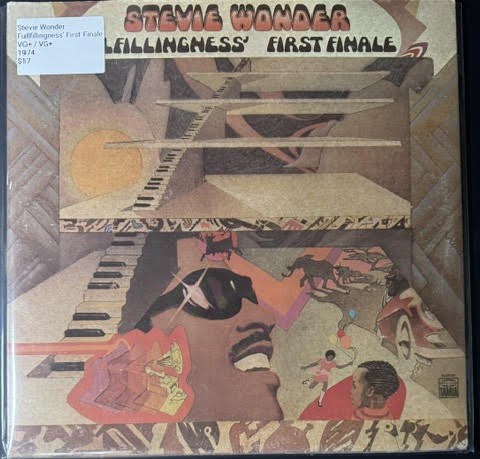 Stevie Wonder – Fulfillingness’ First Finale (LP, Album, Gatefold, 1974, Tamla T6-332S1)
