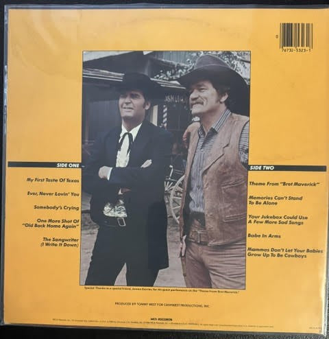 Ed Bruce – I Write It Down (Vinyl LP, 1982, MCA Records MCA-5323, US Gloversville Pressing)