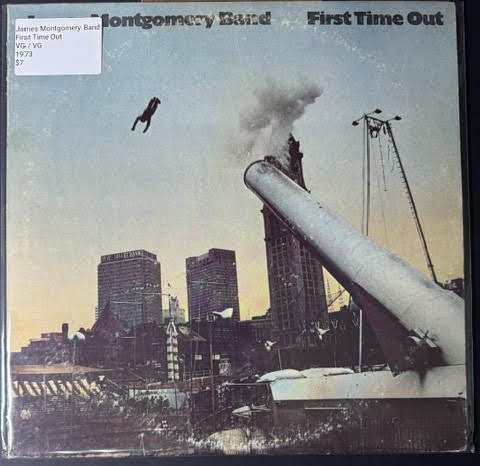 James Montgomery Band – First Time Out (LP, 1973, Capricorn Records CP 0120, US)