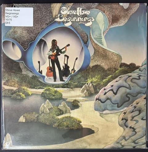 Steve Howe – Beginnings (Vinyl LP, 1975, Atlantic SD 18154, Presswell Pressing, Gatefold)