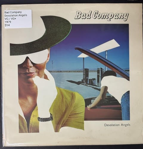 Bad Company – Desolation Angels (Vinyl LP, 1979, Swan Song SS 8506, Columbia House Club Edition, Presswell Pressing)