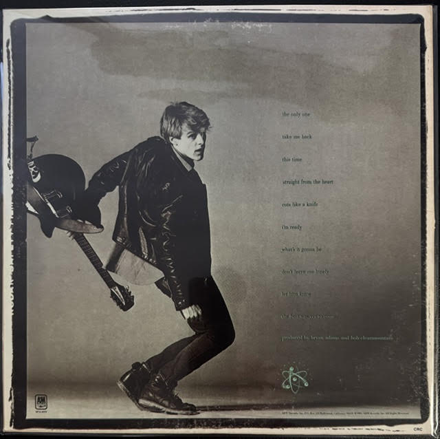 Bryan Adams – Cuts Like A Knife (LP, Album, Club Edition, CRC, 1983, A&M Records SP-6-4919)