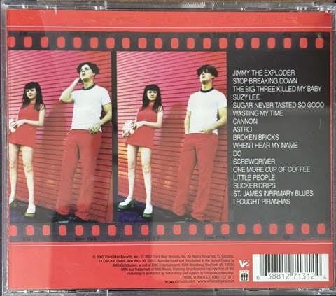 The White Stripes – The White Stripes (CD, Album, Reissue, 2002, V2 / Third Man Records 63881-27131-2)