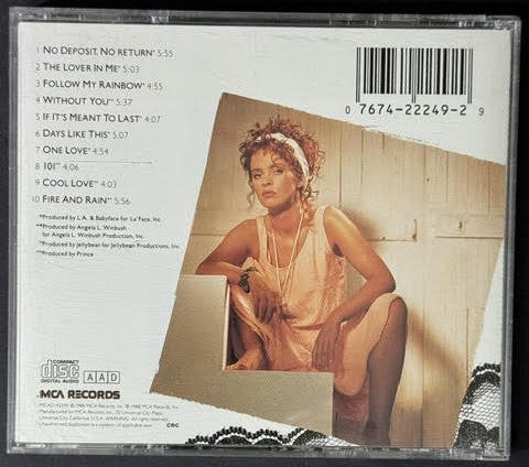 Sheena Easton – The Lover In Me (CD, 1988, MCA Records MCAD-44249, Sanyo U.S.A.)
