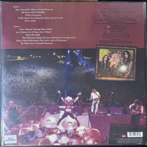 Twisted Sister – A Twisted Christmas (Vinyl, LP, Album, Record Store Day, Limited Edition, Reissue, Stereo, Translucent Green, 2017, Rhino Records R1 563173)
