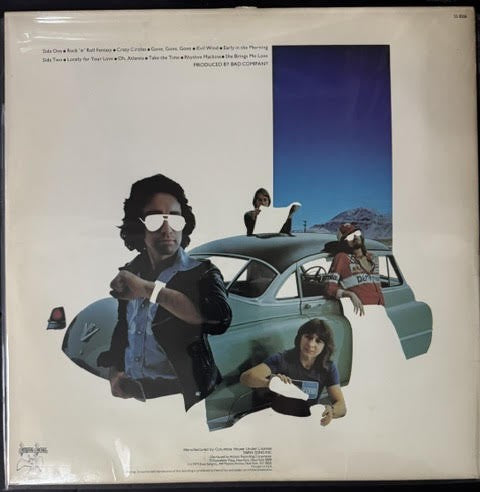 Bad Company – Desolation Angels (Vinyl LP, 1979, Swan Song SS 8506, Columbia House Club Edition, Presswell Pressing)