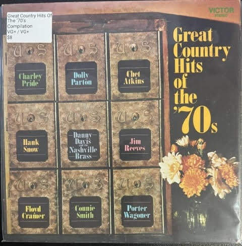 Various – Great Country Hits Of The 70s (2× Vinyl LP, RCA Victor CSP-0609, US Compilation)