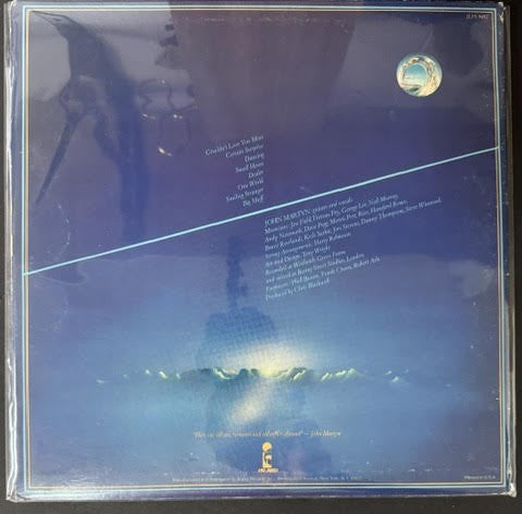 John Martyn – One World (LP, 1978, Island Records ILPS 9492, US Pitman Repress, Reversed Tracklist, Sterling Cut)