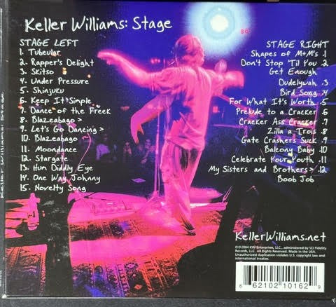 Keller Williams – Stage (2 x CD, 2004, SCI Fidelity Records SCI1016)