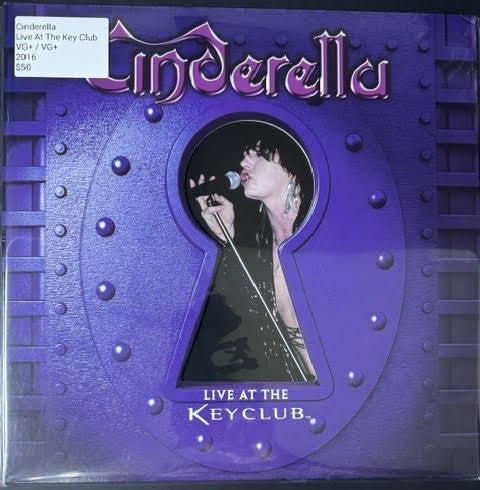 Cinderella – Live At The Key Club (LP, Album, Limited Edition, Numbered, Purple Marbled Vinyl, 2016, Deadline Music CLP 2301)