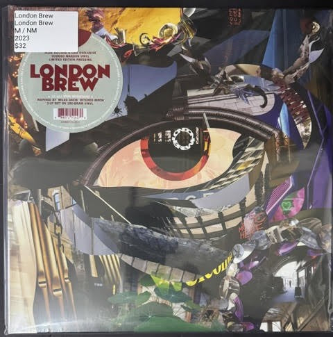 London Brew – London Brew (Vinyl 2LP, 2023, Concord Jazz, Limited Edition Voodoo Maroon Vinyl)