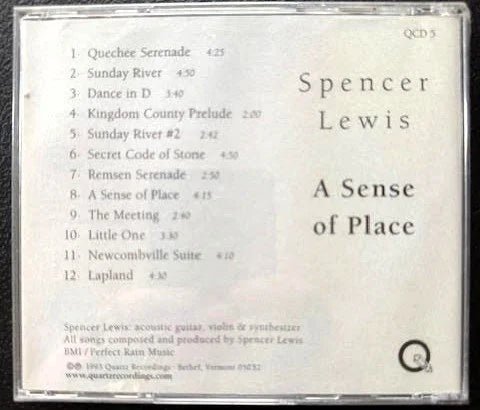 Spencer Lewis – A Sense of Place (New) - Maple City Music