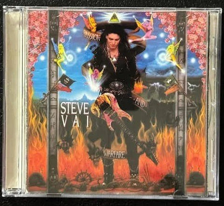 Steve Vai – Passion And Warfare (CD, Album, Relativity 88561-1037-2) - Maple City Music