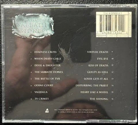 Black Sabbath – The Sabbath Stones (CD, Compilation, 1996, I.R.S. Records 7243 8 37532 2 2) - Maple City Music