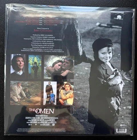 The Omen (Original Motion Picture Soundtrack) (LP, Album, Reissue, Special Edition, Stereo, Blood Red With Black Splatter, 2022, Varèse Sarabande VSD00505) - Maple City Music