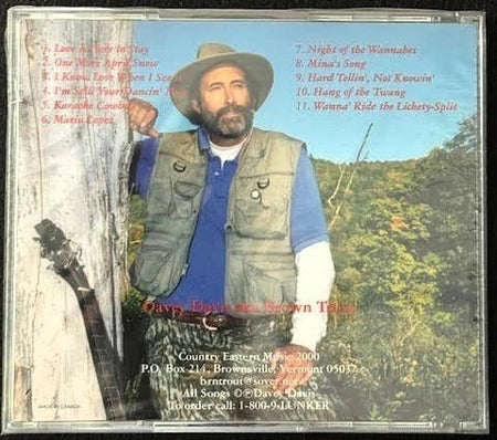 Davey Davis & The Brown Team – Hard Tellin’, Not Knowin’ (CD, 2000, Country Eastern Music) - Maple City Music