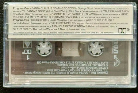 Various Artists – CITGO Country Christmas (Cassette, Compilation, RCA) - Maple City Music