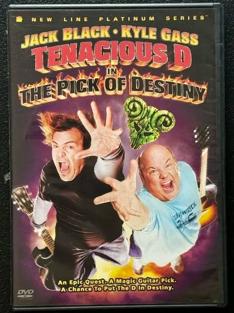Tenacious D in The Pick of Destiny (DVD, 2006, New Line Cinema / Warner Bros.) - Maple City Music