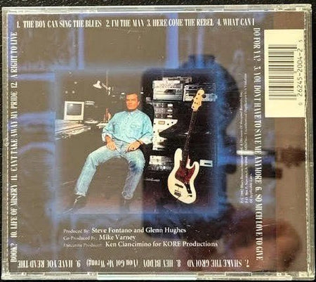 Glenn Hughes – Blues (L.A. Blues Authority Volume II) (CD, 1992, Blues Bureau International BB-2004-2) - Maple City Music