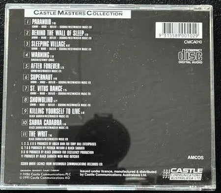 Black Sabbath – The Sabbath Collection (CD, Compilation, 1992, Castle Communications CMCA010) - Maple City Music