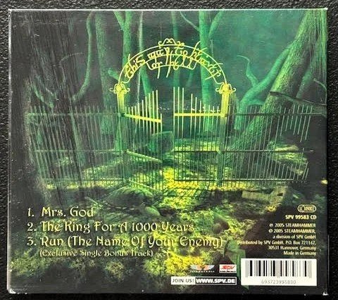 Helloween – Mrs. God (CD, 2005, Steamhammer SPV 99583 CD) - Maple City Music