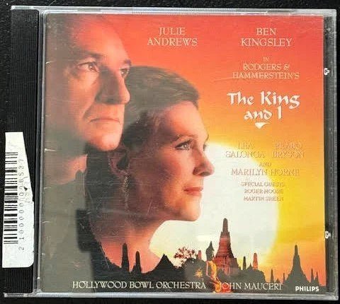 Rodgers & Hammerstein - Julie Andrews, Ben Kingsley, Lea Salonga, Peabo Bryson, Hollywood Bowl Orchestra, John Mauceri – The King And I (Used) - Maple City Music
