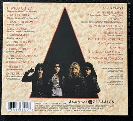 W.A.S.P. – The Last Command (Used) - Maple City Music