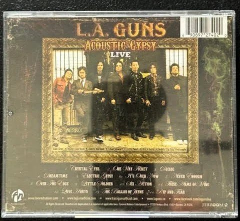 L.A. Guns – Acoustic Gypsy Live (Used) - Maple City Music