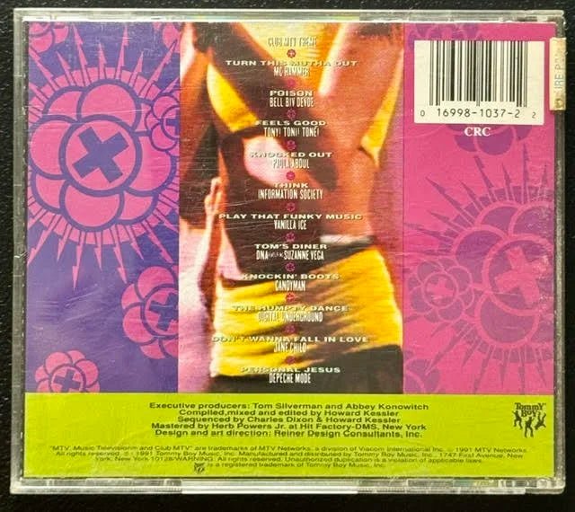 Various – Club MTV Party To Go Volume One (CD, 1991, Tommy Boy TBCD 1037) - Maple City Music