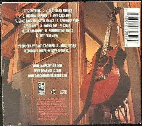 James Taylor – Covers (CD, 2008, Hear Music HRM-30829-02) - Maple City Music