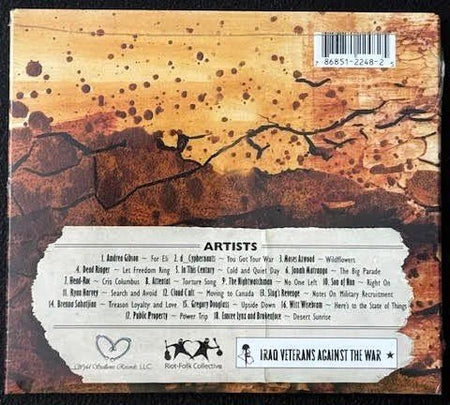 Various Artists — March Into the Sand: A Compilation in Support of Iraq Veterans Against the War (New) - Maple City Music