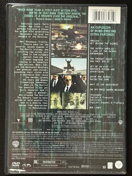 The Matrix Reloaded — Widescreen Edition (Used) - Maple City Music