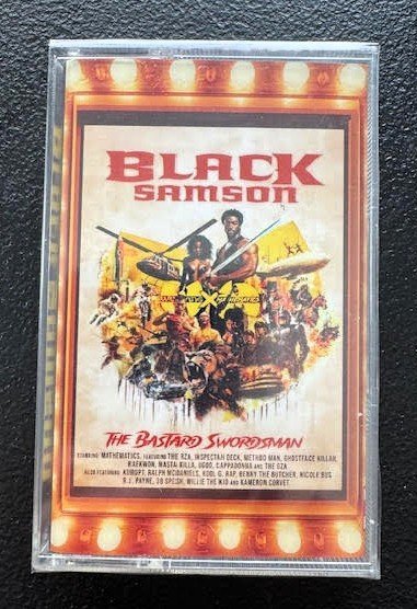 Wu-Tang X Mathematics – Black Samson, The Bastard Swordsman (Cassette, 2025, 36 Chambers 9010974030478) - Maple City Music