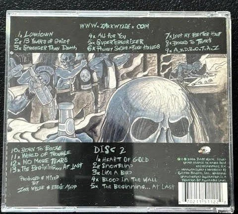 Black Label Society – Alcohol Fueled Brewtality - Live !! + 5 (CD, 2 × Album, Reissue, 2001, Spitfire Records 15112-2) - Maple City Music