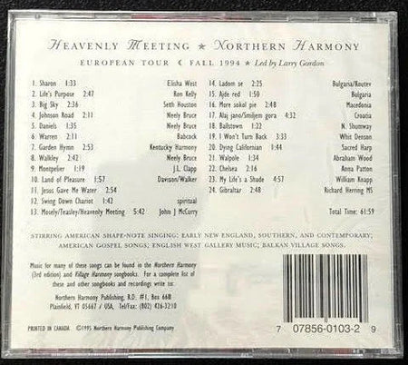 Northern Harmony — Heavenly Meeting (New) - Maple City Music
