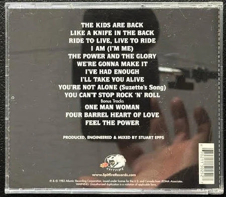 Twisted Sister – You Can't Stop Rock 'N' Roll (CD, Spitfire Records 5025-2) - Maple City Music